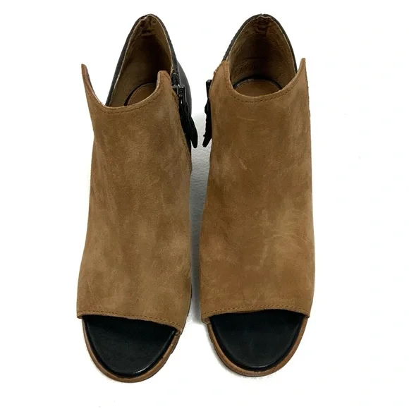 NWOB Sorel Nadia Heeled Peep Toe Bootie - Picture 7 of 14